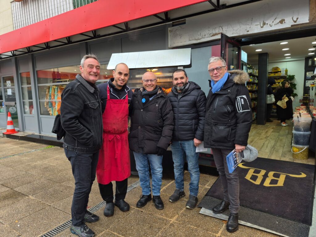 Rencontre avec les associations et les commerçants